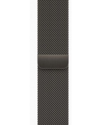 Смарт часовник Apple - Watch S9, Cellular, 45mm, Graphite Milanese Loop - 3
