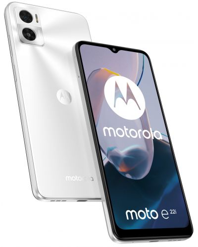 Смартфон Motorola - Moto E22i, 6.5", 2/32GB, Winter White - 1
