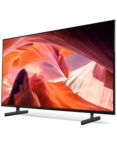 Смарт телевизор Sony - KD-55X80L, 55'', DLED, 4K, черен - 4