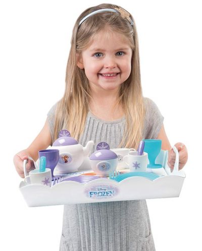 Детски сервиз за чай Smoby - Frozen - 3