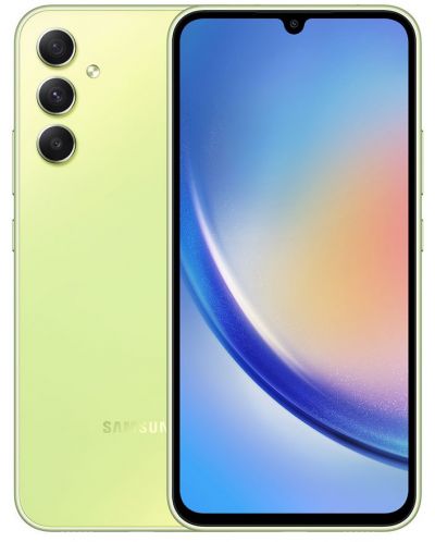 Смартфон Samsung - Galaxy A34 5G, 6.6'', 6GB/128GB, Awesome Lime - 1