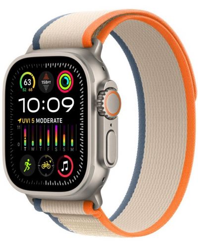 Смарт часовник Apple - Watch Ultra 2 Cell, 49mm, 1.92", M/L, Beige Trail - 2