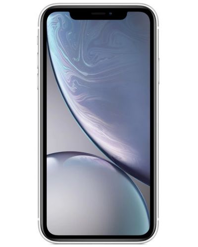 Смартфон Apple - iPhone XR, 6.1, 3/64GB, бял, (refurbished) - 1