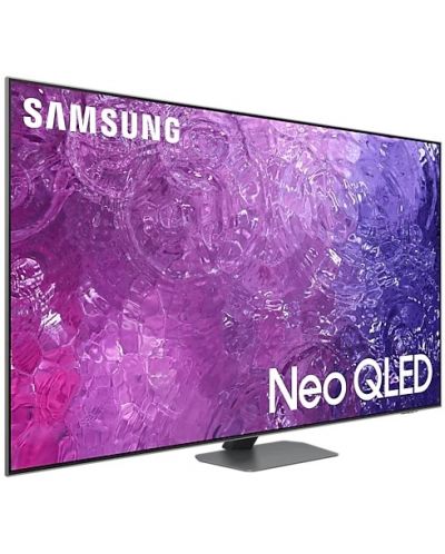 Смарт телевизор Samsung - Neo 65QN90C, 65", QLED, 4K, сребрист - 3