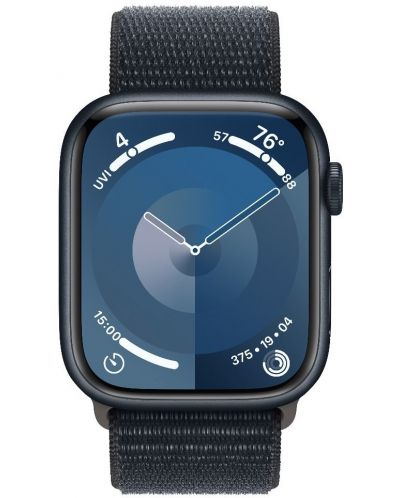 Смарт часовник Apple - Watch S9, 45mm, 1.9'', Midnight Sport Loop - 1