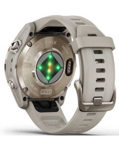Смарт часовник Garmin - epix Pro Gen 2 Sapphire, 42mm, 1.2'', златист - 7