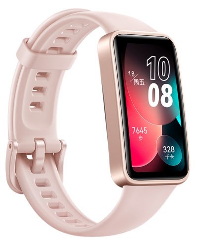 Смарт гривна Huawei - Band 8, 1.47'', Sakura Pink - 3