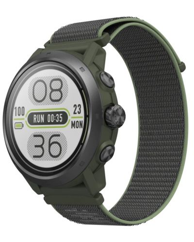 Смарт часовник Coros - Apex 2 Pro, 46mm, 1.3'', зелен - 3