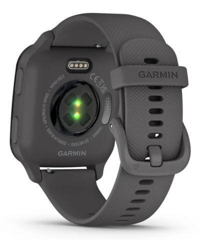 Смарт часовник Garmin - Venu SQ2, 1.41'', Shadow Gray - 6
