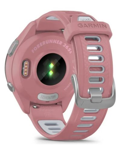 Смарт часовник Garmin - Forerruner 265S, 42mm, Light Pink/Whitestone - 5