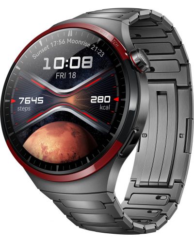 Смарт часовник Huawei - Watch 4 Pro, 49 mm, 1.5'', Space Gray Titanium + FreeBuds 5i - 3