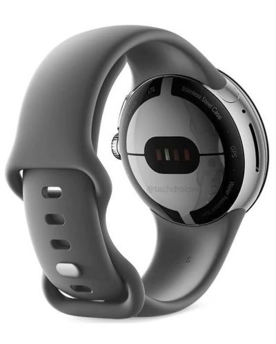 Смарт часовник Google - Pixel Watch, 41mm, Wi-Fi, 1.4'', Silver - 4