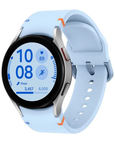 Смарт часовник Samsung - Galaxy Watch FE, 40 mm, 1.2'', сребрист - 1