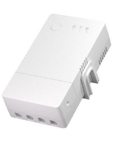 Смарт ключ Sonoff - THR320, Wi-Fi, 20A, бял - 4