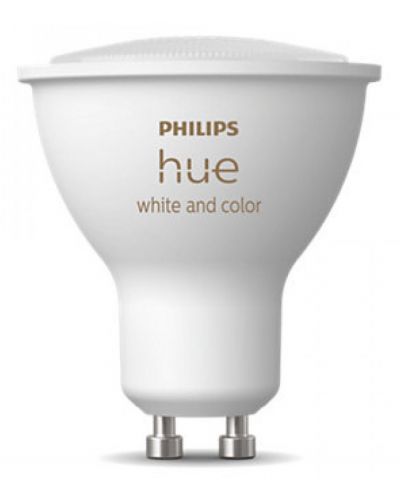 Смарт крушка Philips - Hue, 4.3W, GU10, dimmer - 3