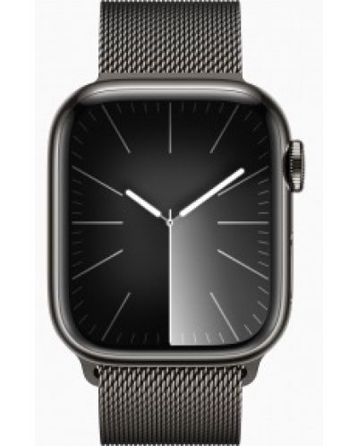 Смарт часовник Apple - Watch S9, Cellular, 45mm, Graphite Milanese Loop - 2