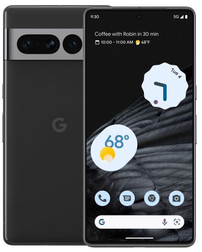 Смартфон Google - Pixel 7 Pro 5G, 6.7'', 12/128GB, черен - 1