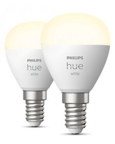 Смарт крушки Philips - Hue, 5.7W, E14, P45, 2 броя, dimmer - 2