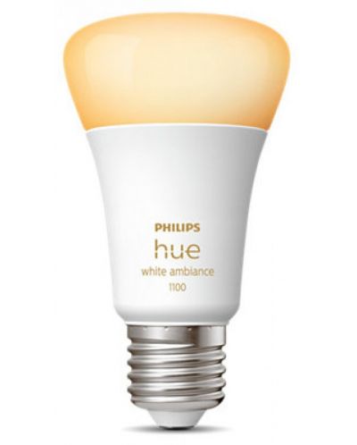Смарт крушка Philips - Hue, 8W, E27, A60, dimmer - 2