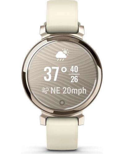 Смарт часовник Garmin - Lily 2, 25.4 mm, 0.84'', Cream Gold - 2