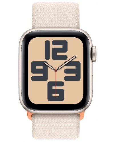 Смарт часовник Apple - Watch SE2 v2, 40mm, Starlight Loop - 1