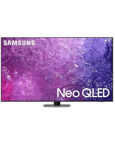 Смарт телевизор Samsung - Neo 65QN90C, 65", QLED, 4K, сребрист - 1