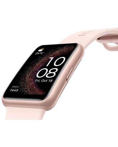 Смарт часовник Huawei - Watch Fit Special Edition, 1.64'', Amoled, Nebula Pink - 7