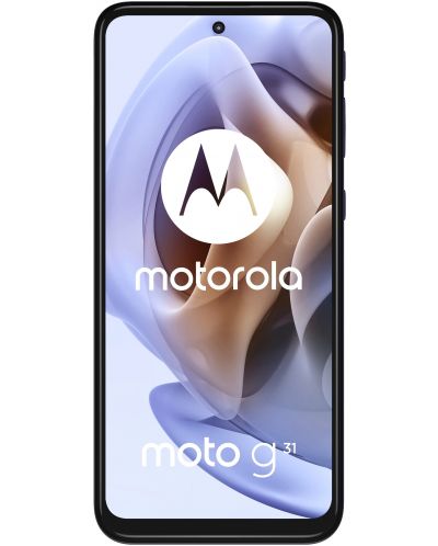 Смартфон Motorola - Moto G31, 6.4", 4/64GB, сив - 2