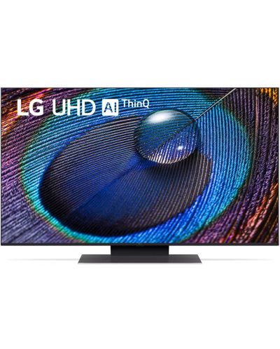 Смарт телевизор LG - 50UR91003LA, 50'', LED, 4K, черен - 1