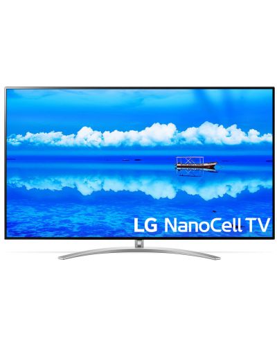 Смарт Телевизор LG 55SM9800 - 55", 4K, Nano Cell, LED, сив - 1
