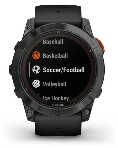 Смарт часовник Garmin - fēnix 7X Pro Solar, 51mm, 1.4'', черен - 7