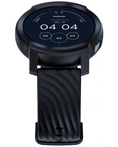 Смарт часовник Motorola - Moto Watch 100, 42mm, 1.3", черен - 2