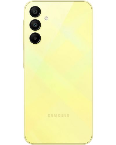 Смартфон Samsung - Galaxy A15, 6.5'', 4GB/128GB, жълт - 5