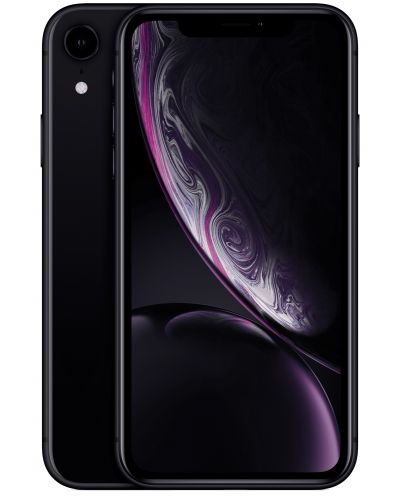 Смартфон Apple - iPhone XR, 6.1, 3/64GB, черен, (refurbished) - 1