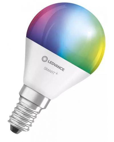 Смарт крушка Ledvance - SMART+, 4.9W, E14, P40, RGB, dimmer - 2