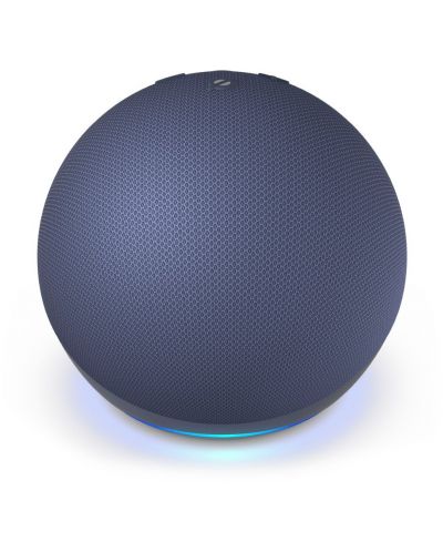 Смарт колона Amazon - Echo Dot 5, синя - 4
