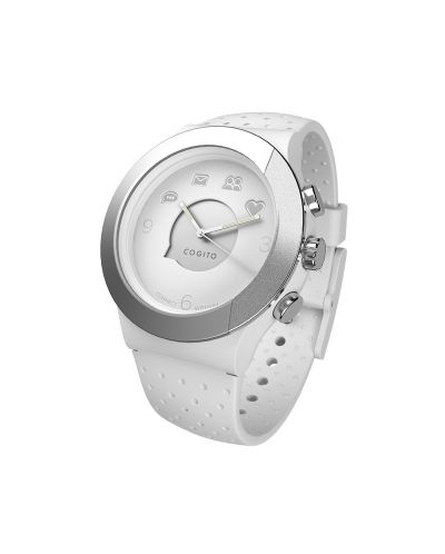 Смарт часовник Cogito Fit - бяло/сиво - 1