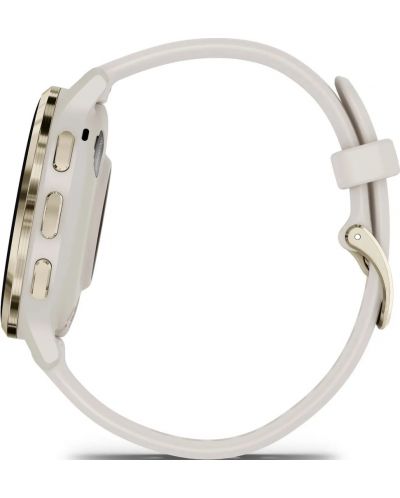 Смарт часовник Garmin - Venu 3S, 41 mm, 1.2'', Gold Ivory/Silicone - 5