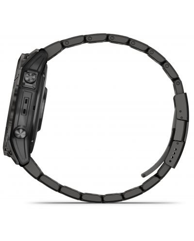 Смарт часовник Garmin - fēnix 7X Pro Sapphire Solar, 51mm, 1.4'', Titanium, черен - 10