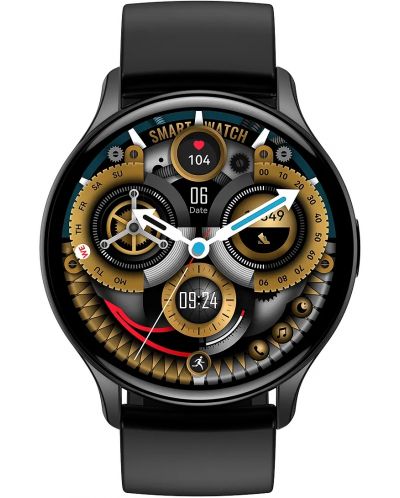 Смарт часовник Lemfo - HK89, 1.43, черен - 1
