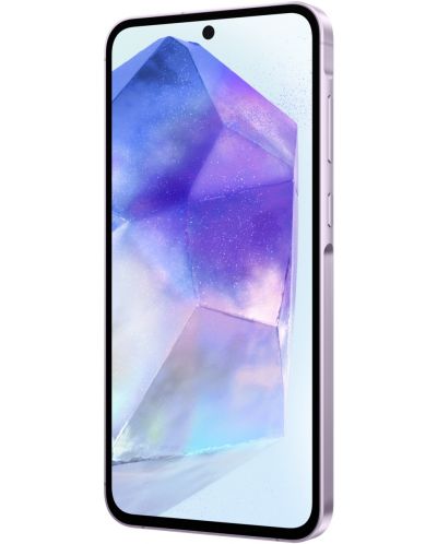Смартфон Samsung - Galaxy А55 5G, 6.6'', 8GB/128GB, лилав - 4