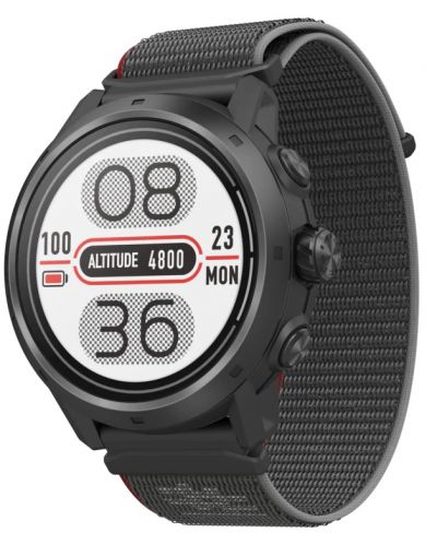 Смарт часовник Coros - Apex 2 Pro, 46mm, 1.3'', черен - 1