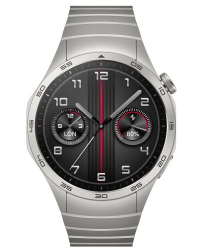 Смарт часовник Huawei - GT4 Phoinix, 46mm, Stainless - 3