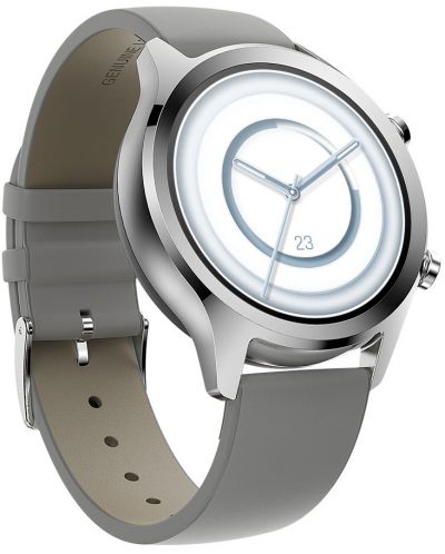 Смарт часовник Mobvoi - TicWatch C2+, 42.8mm, 1.3", сребрист - 2