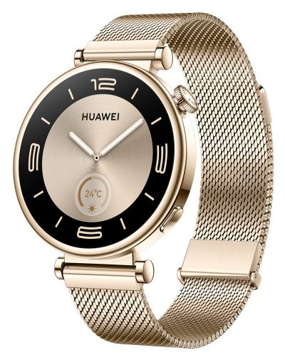 Смарт часовник Huawei - GT4 Aurora, 41mm, Milanese - 1