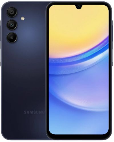 Смартфон Samsung - Galaxy A15, 5G, 6.5'', 4GB/128GB, черен - 1
