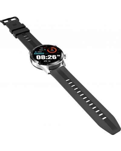 Смарт часовник Blackview - X1 Pro, 47mm, 1.39'', сребрист/черен - 6