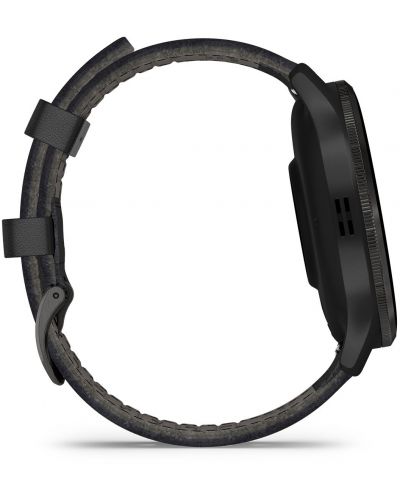 Смарт часовник Garmin - Venu 3, 45 mm, 1.4'', Slate Black/Leather - 6