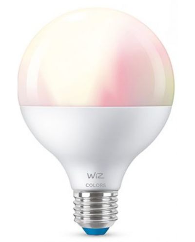 Смарт крушка WiZ - LED, 11W, G95, E27, RGB - 1