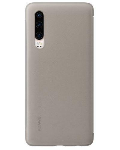 Калъф Huawei - Smart View Flip Elle, P30, бежов - 3